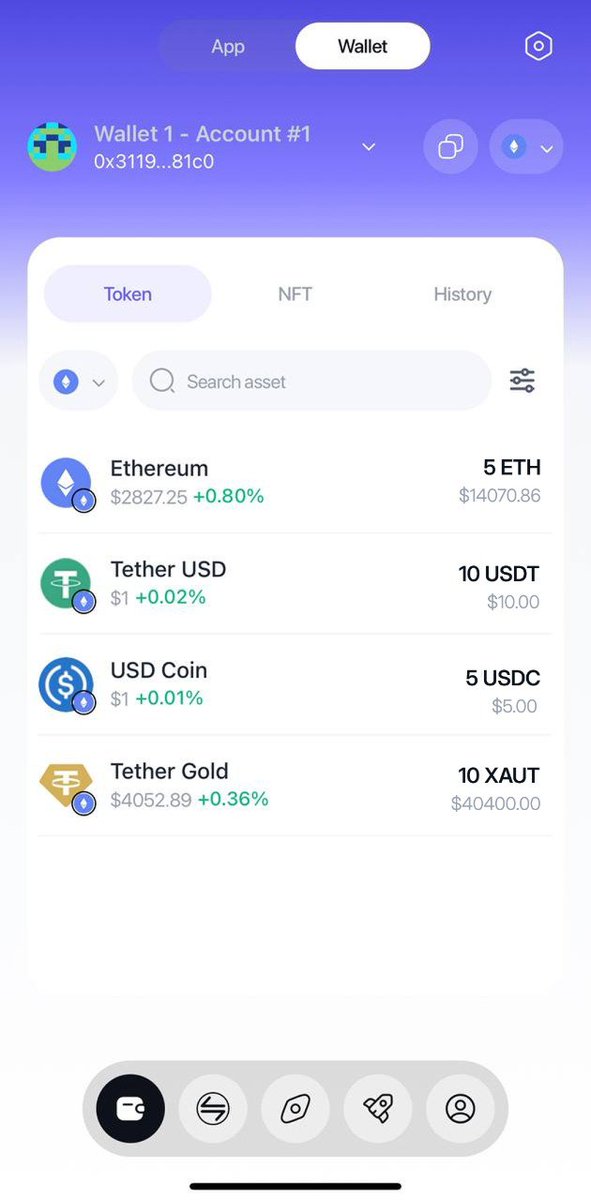 kv_interlink's tweet image. Instead of storing physical gold, we can now manage gold easily with a much lower price spread compared to the traditional market. It becomes an effective hedge against inflation, so I consider this a strong long-term accumulation channel through the @itlx_defi wallet.

After the…