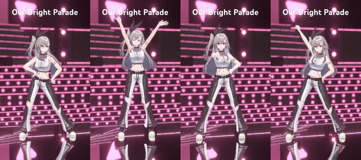 リオナちゃんの初めての3D Shorts！！！ 可愛い振り付けの中にも