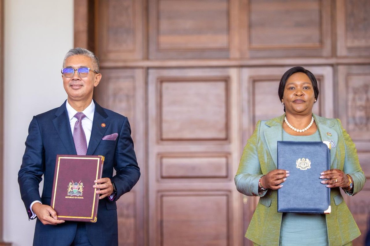 rebecca_miano's tweet image. Memorandum of Understanding on Co-operation in the field of Tourism  between Kenya  and Malaysia 🇰🇪🇲🇾. 

This MoU is a commitment between two friendly nations focusing on joint marketing campaigns, integrating Muslim Friendly Tourism (MFT) and boosting eco-tourism and community…