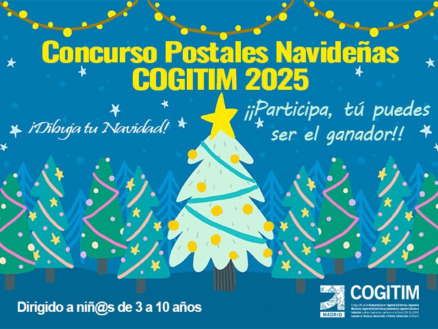 cogitimadrid's tweet image. 🎄 ¡Abierto el Concurso de Postales Navideñas 2025!

👦👧Los niñ@s de 3 a 10 años, hij@s y niet@s de colegiad@s, pueden crear la postal oficial de Navidad.

✨Entrega online o presencial.
✨Consulta las bases y ¡anímales a participar!

➕info: cogitim.es/noticia/convoc…