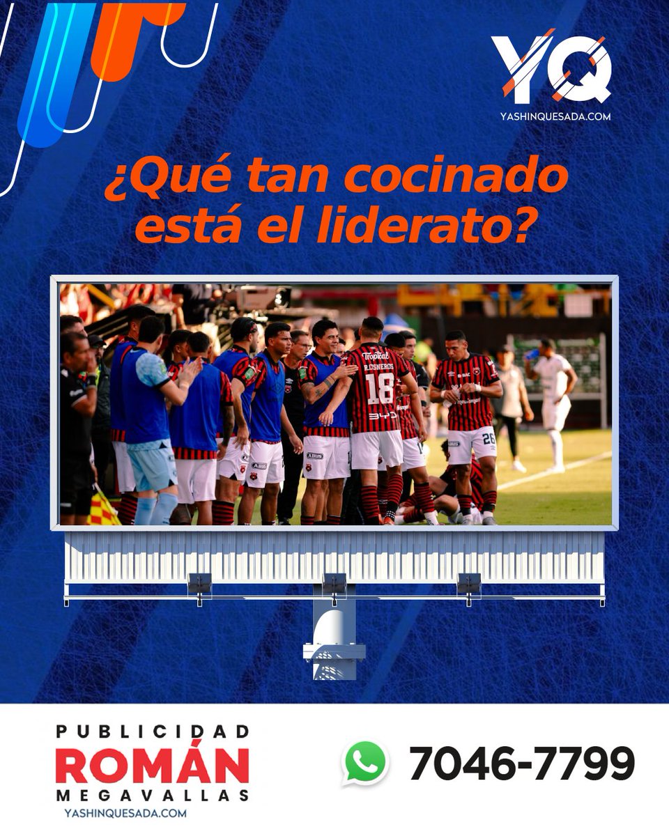 yashinquesadacr's tweet image. #REDES Seis puntos en disputa. Cuatro puntos de diferencia. Del 1 al 10 ¿Qué tan cocinado está el liderato? 🇨🇷🧐😱