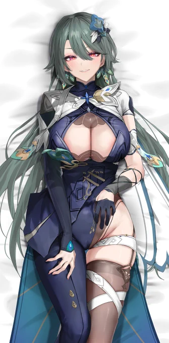抱き枕カバーの健全面がだいたいできたよ