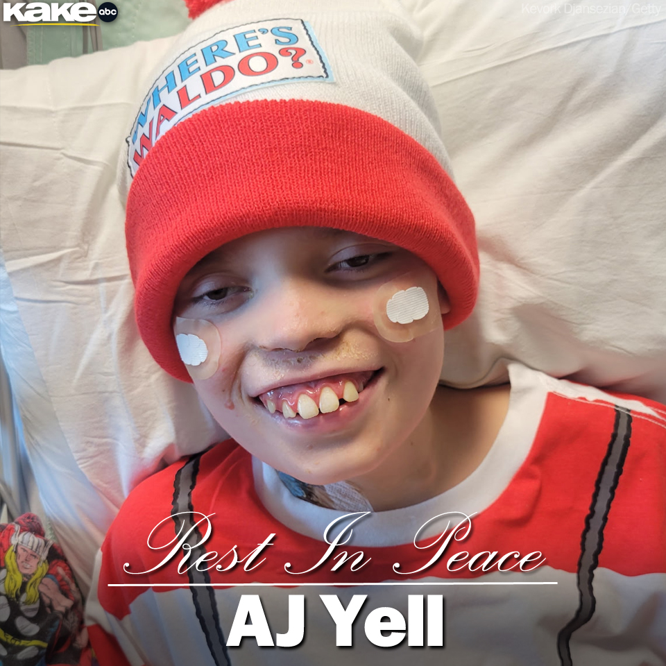 “Thank you for sharing our story and letting us come see Frank. We are overwhelmed by the community support and love. I'm so happy we got to share a little piece of AJ. People got to see what we had for 14 beautiful years.” kake.com/home/wichita-t… #KAKEnews