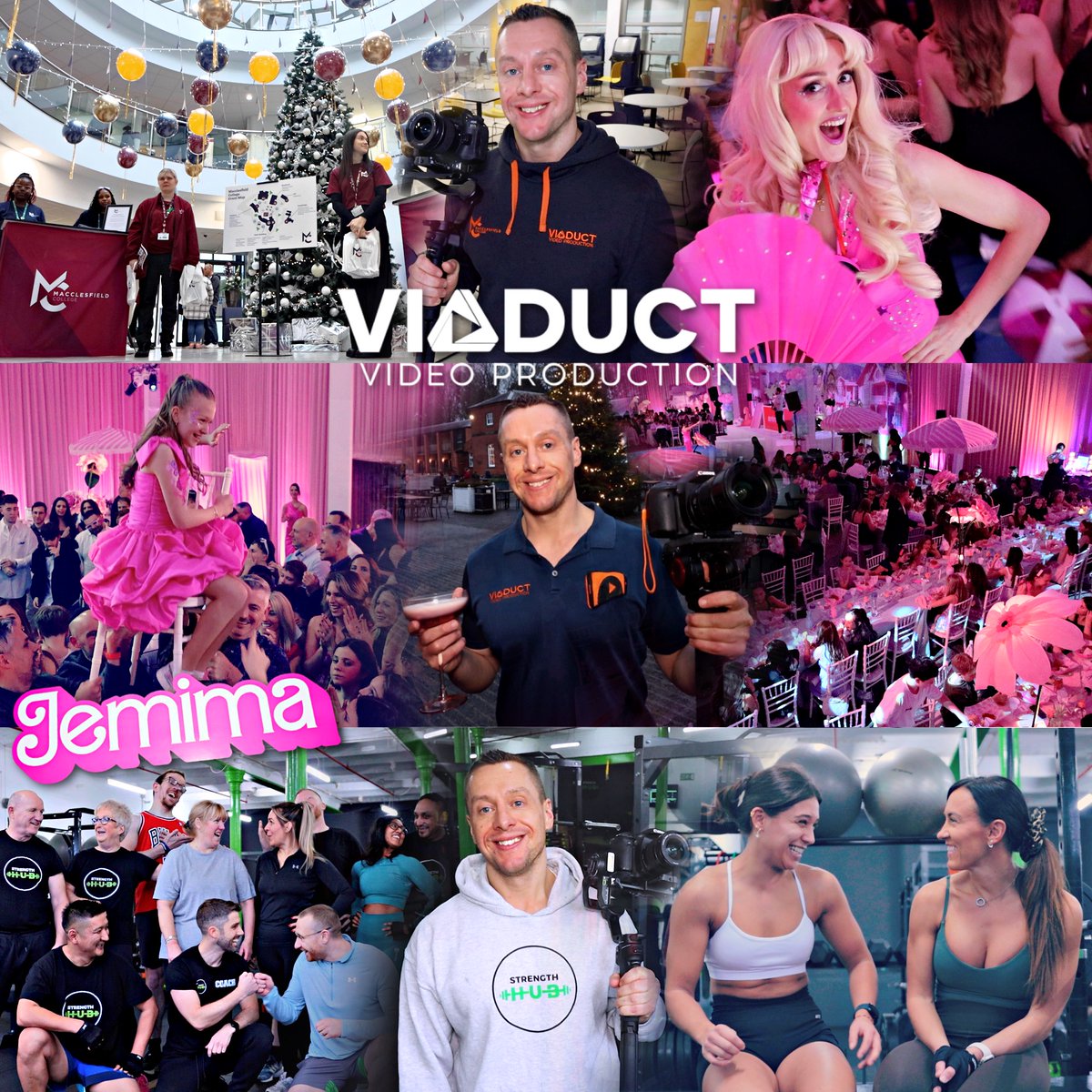 College, cocktails then crunches. What I call a working weekend...  

✍️ Saturday (AM) Macc College Open Event  

🥳 Saturday (PM) Barbie Bat Mitzvah in Tatton Park

🏋️ Sunday (AM) 4HR shoot for Strength Hub

#lovewhatyoudo #community #mazeltov