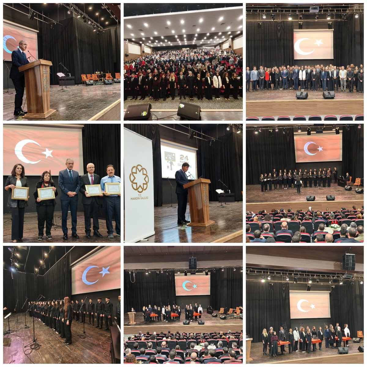 Valimiz Sn. Tuncay Akkoyun; il protokolü, öğretmenlerimiz ve öğrencilerimizle birlikte İl Milli Eğitim Müdürlüğümüz Konferans Salonu’nda düzenlenen Öğretmenler Günü Programı’na katıldı.

👉🏻 meb.ai/UwngZaq

<a href="/tcmeb/">Millî Eğitim Bakanlığı</a>
<a href="/Yusuf__Tekin/">Yusuf Tekin</a>
<a href="/tuncay_akkoyun/">Tuncay Akkoyun</a>
<a href="/ali_eyyupkoca/">Ali Eyyupkoca</a>