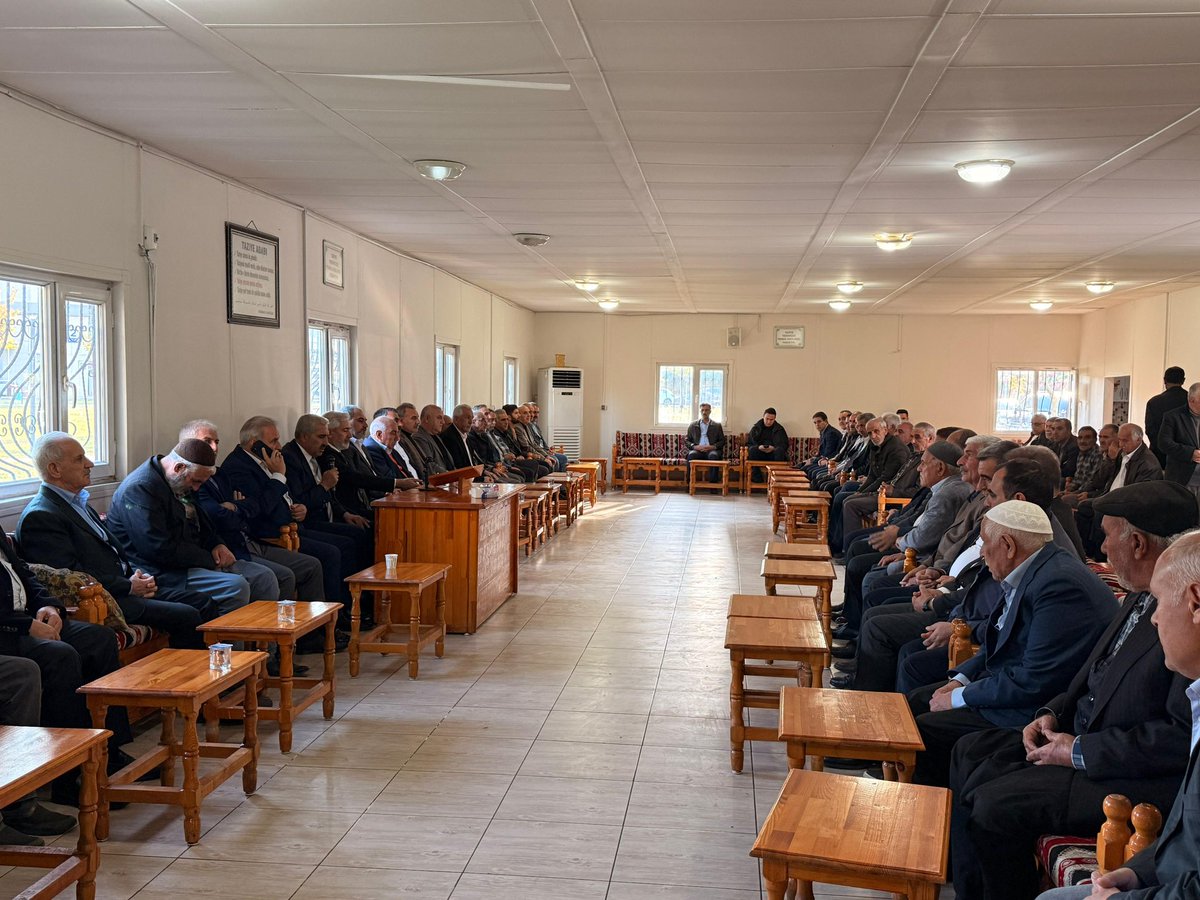 📍 Hz. Ali Taziye Evi

İl başkan yardımcımız Sn.Mehmet Ensarioğlu’nun vefat eden dayısı için taziyede bulunduk.

Merhuma Allah’tan rahmet,Ensarioğlu ailesine başsağlığı diliyorum.
<a href="/GalipEnsarioglu/">Galip Ensarioğlu</a> <a href="/mehmetens6/">Mehmet Ensarioğlu</a>