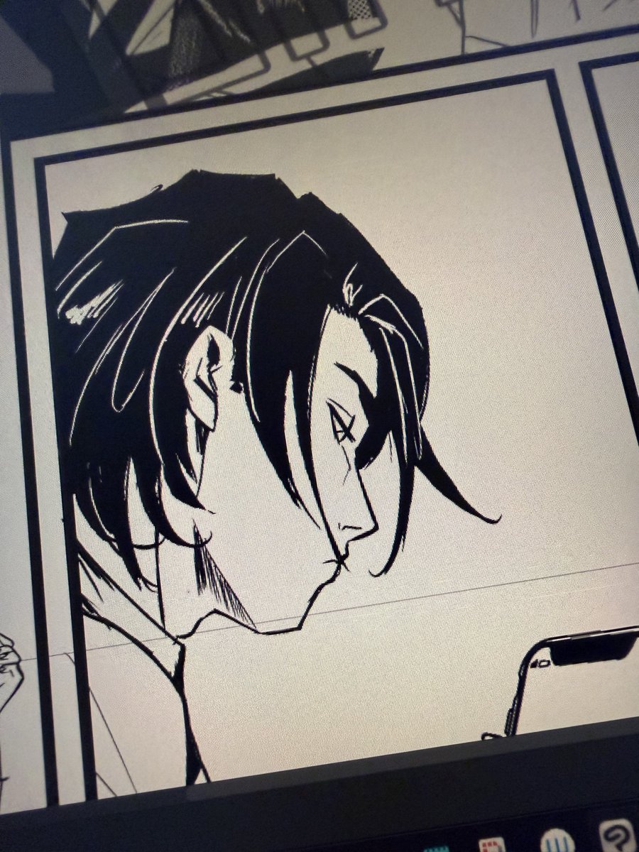 I think I prefer drawing characters from this angle 🖊️