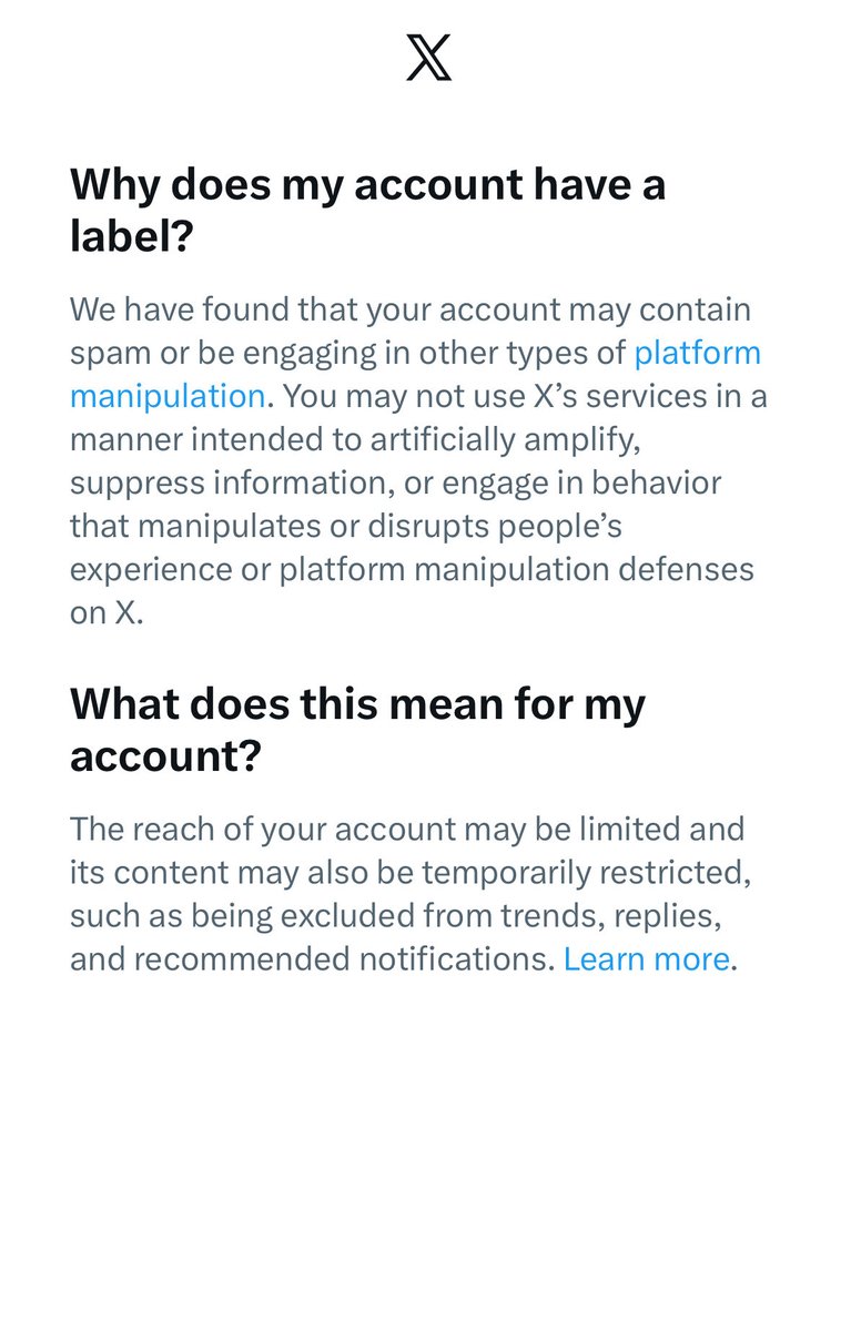 Hi 👋 
It could be a coincidence but I think it likely that the fake Cheryl network is mass reporting me. 

Please let me know if you are seeing this post.