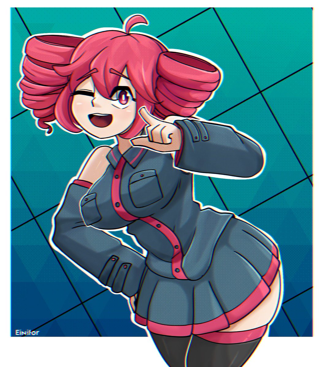 Einifor's tweet image. Today is the Birthday of a very special friend, and since he’s a fan of Teto (na), I made him one

FELI CUMPLEAÑOS @SimplexVortex ^^
#Teto #digitalart