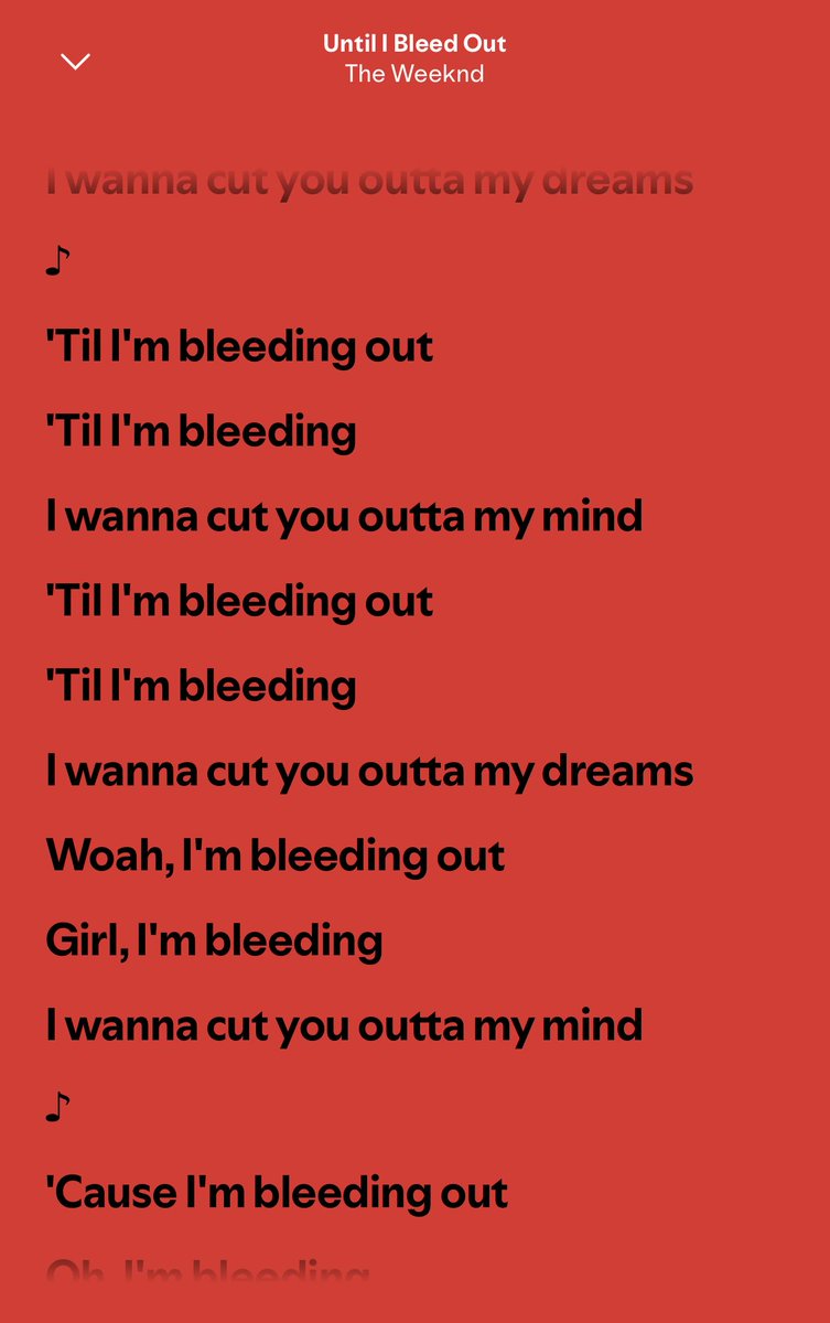 I don’t think I’ll ever get tired of this track