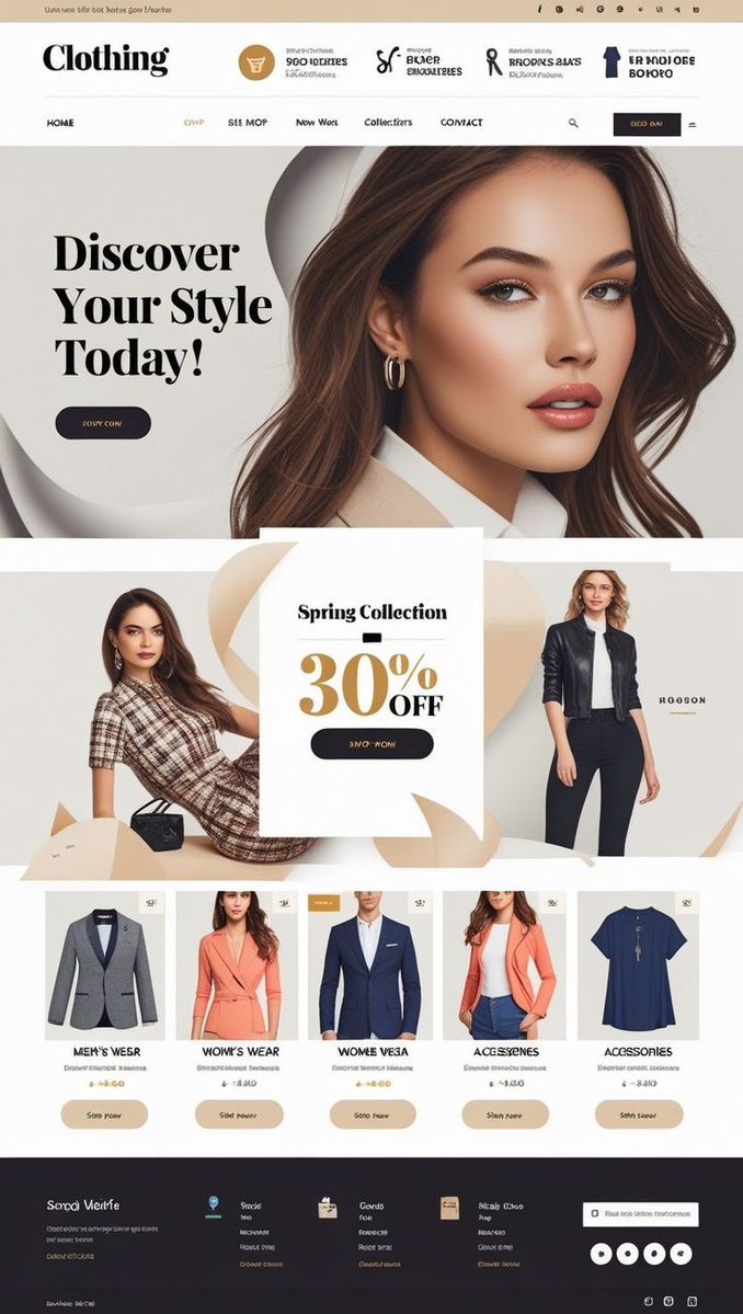 RidwanAbdul3623's tweet image. Design your dream luxury fashion store.
Clean layout. Premium UX. High conversions.
DM to get started.
#EcommerceDesign #luxuryfashion #Shopify