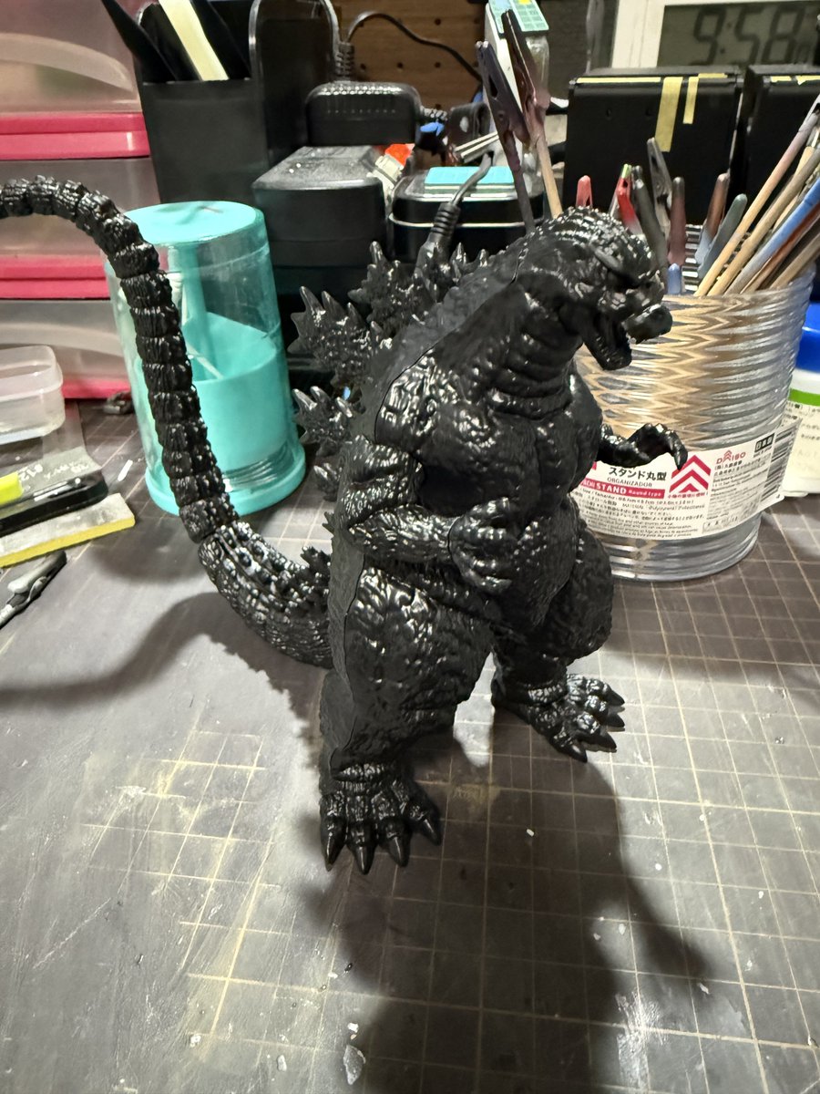 TOHO MONSTERS KIT ゴジラ(1993) 仮組みして見ました 1週間で完成