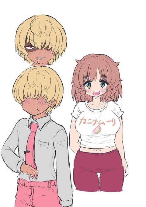 初期案のアラサーで描けば良かったと思った先輩さん