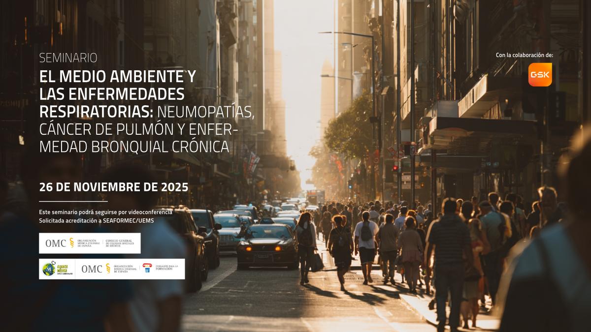 FFOMC's tweet image. 🛎️Seminario el medio ambiente y las enfermedades respiratorias: neumopatías, cáncer de pulmón y enfermedad bronquial crónica

@GSK_ES 
🗓️26 de noviembre
🕔17:00

ffomc.org/formacion/semi…