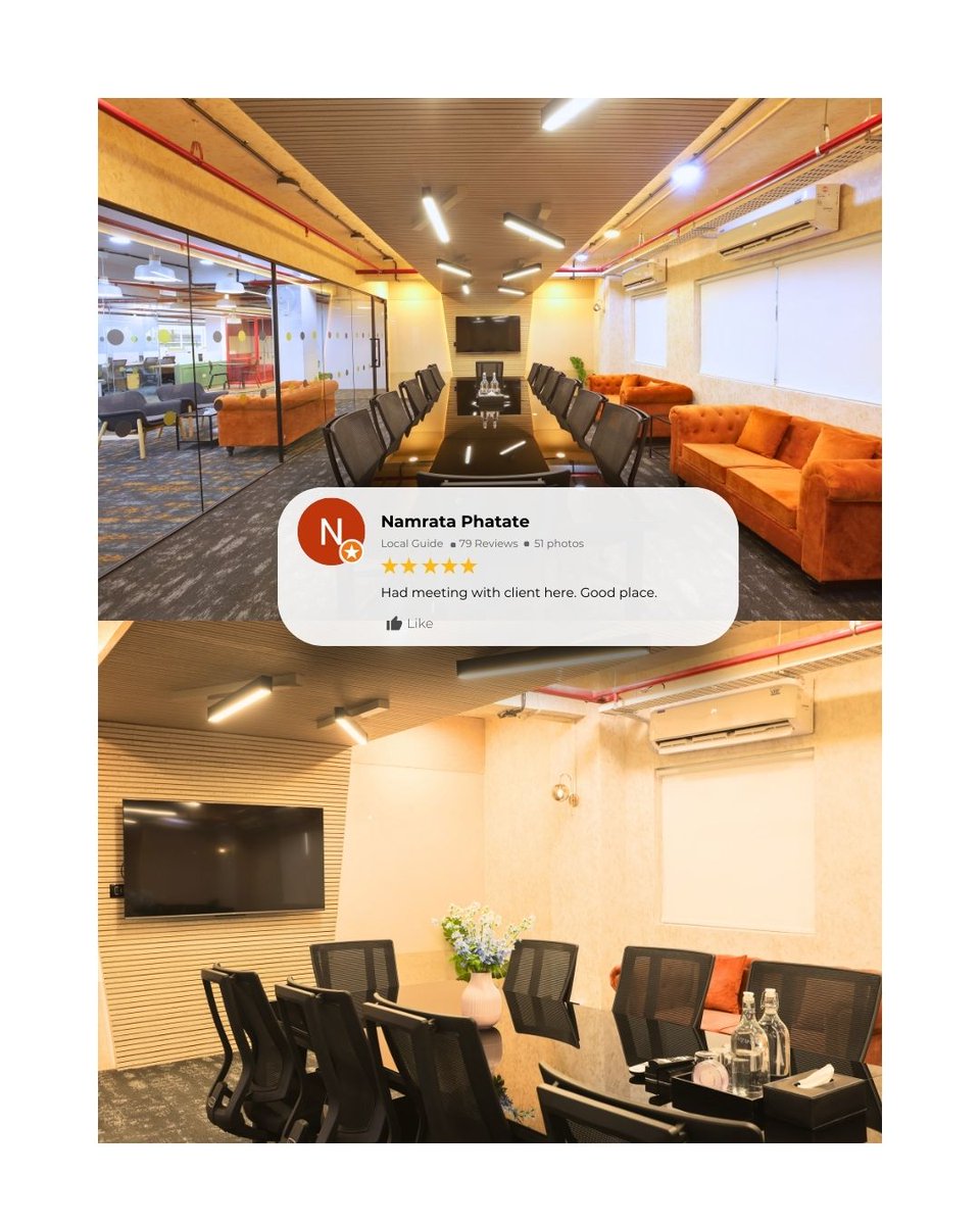 bhiveworkspace's tweet image. Great workspaces aren’t defined by us, they’re defined by the people who use them.​Swipe to see what they’re saying. 💛🐝​

Book your office space today - shorturl.at/erBsM

#OfficeSolutions #GoogleReviews #CoworkingIndia #BengaluruStartups #CustomerExperience