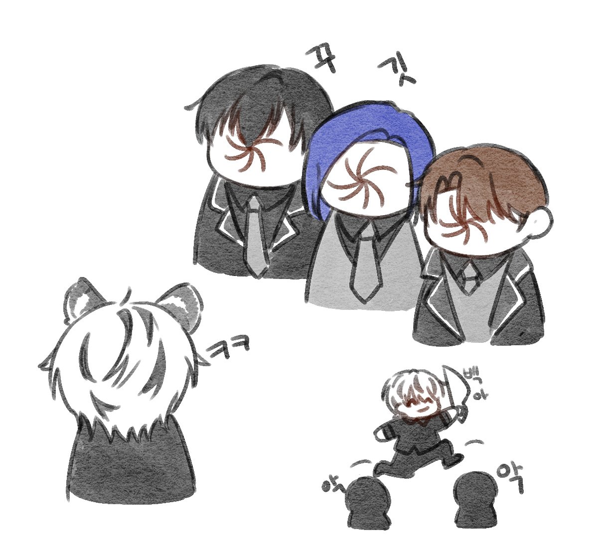 머릿속의 백호의 이미지가 다소 이럼