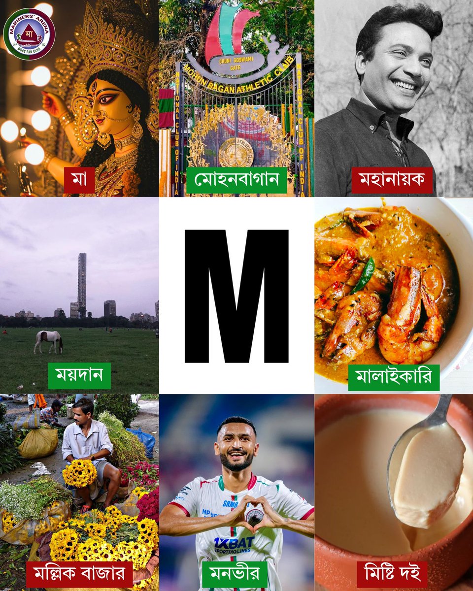 ArenaMariners's tweet image. Ⓜ️ for Mariners’ Arena too. 😉

#Trend #viral #MBSG #marinersarena #JoyMohunBagan