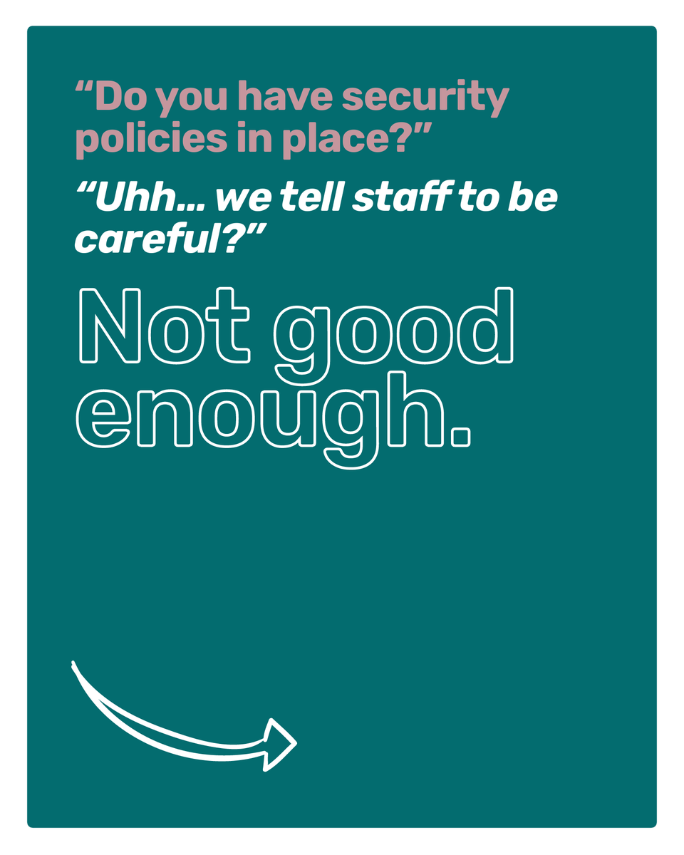 CyberShiftTech's tweet image. What if a client asked to see your security standards, right now?

Would you feel confident or caught off guard?

Clients don’t just buy on price. They want to know their data is safe. 

If you can’t prove it, you could lose the deal.

Here’s how to get prepared…