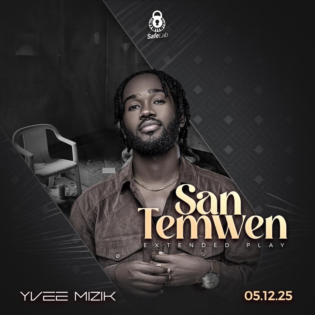 Jodi a Yvee lage cover ofisyèl premye EP li : *SAN TEMWEN*. 
Randevou 5 desann pou w dekouvri premye EP Yvee Mizik la ki se yon makonn divés eksperyans a solo, menm jan sa konn ye pou ou. #Yvee-mizik #Santemwen #safelabht
