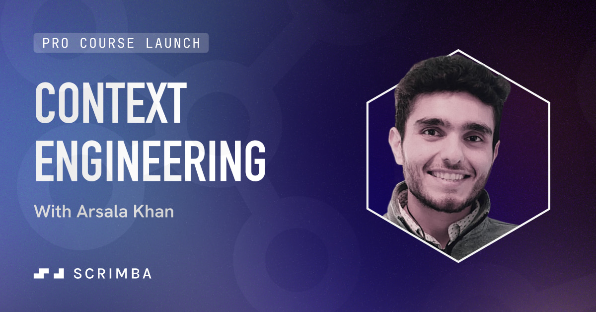 New Course Alert 🚀 

Context Engineering by <a href="/arsalagrey/">Arsala Khan</a> is live! Learn system prompts, context windows, token optimization, and how to stop your AI apps from forgetting or hallucinating. Build real chat features using Vercel’s AI SDK + OpenRouter. 

👉 scrimba.com/learn-context-…