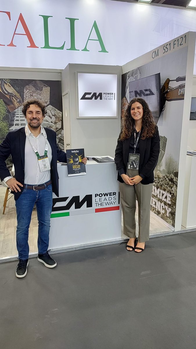 samoterverona's tweet image. The SaMoTer team is at BIG 5 Global in Dubai to promote the 2026 edition (6–9 May, Veronafiere) and strengthen ties with international markets.
An Italian trade fair with a global vision - and many companies have already chosen to join us.