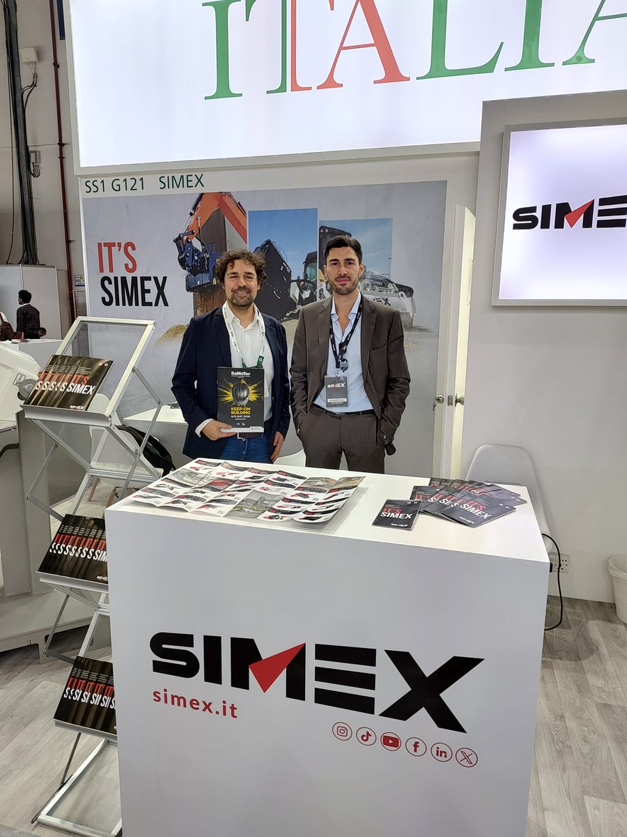 samoterverona's tweet image. The SaMoTer team is at BIG 5 Global in Dubai to promote the 2026 edition (6–9 May, Veronafiere) and strengthen ties with international markets.
An Italian trade fair with a global vision - and many companies have already chosen to join us.