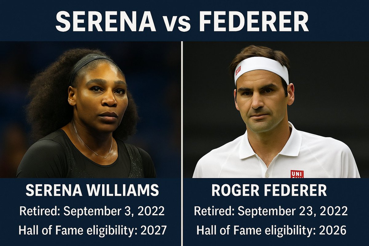 Alatenumo's tweet photo. Both Serena and Federer defined eras. Both dominated across generations. Both changed the sport forever. But only one was given the benefit of an altered rule, applied retroactively and selectively. Greatness should be honored evenly — not based on convenience or institutional preference.

@roseyankee @yinkanubi @mikeson30 @ZerguineM @dutchessgp @Nidonomics @lekan_lantern @all_serena @Ichuse2 @redz041 @abigailtennis @BlackPearlMoi @LandNoli @Loves_Suchi @sunshine80325 @RenasArmy @sharpetax @Dr_CorbinCWong @Goresimms15 @merlisa @EnoughAlready51 @diane63h @mcb3670 @40Love @jmcwida @mavvymay @GnamanSabine 

#UnsealTheHall