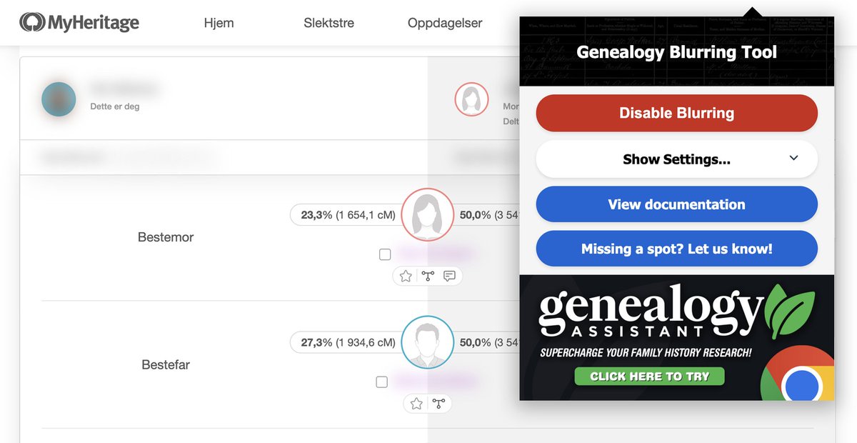 NEW: Genealogy Blurring Tool now supports all International versions of MyHeritage, including German, Dutch, Norwegian, Italian and more!

Learn more and get it for free: genea.ca/genealogy-blur…
