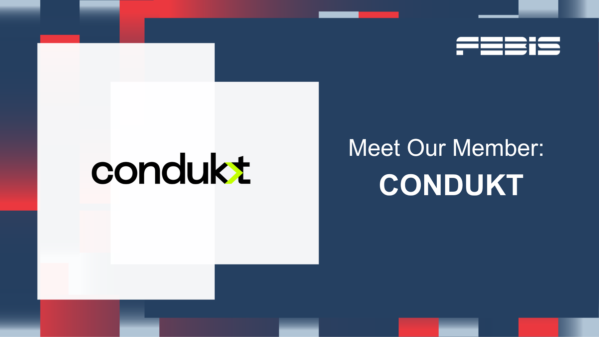 FEBIS is pleased to welcome Condukt as our newest member.
Condukt is a next-generation 𝗰𝗼𝗺𝗽𝗹𝗶𝗮𝗻𝗰𝗲 𝗽𝗹𝗮𝘁𝗳𝗼𝗿𝗺 for financial services, powered by real-time data and an always-on, 𝗮𝗴𝗲𝗻𝘁𝗶𝗰 solution.
👉: febis.org/2025/11/24/feb…