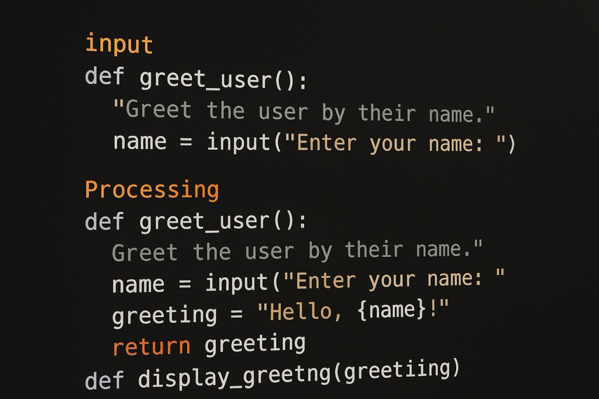 godfreycode1's tweet image. Ever fix a bug in 10 different places? 😫 I did, too.

Then I discovered Python functions! Now I fix it once. Done.

New post: How functions saved me from code chaos ↓

devviews.com/posts/python-f…

#Python #Developer #CodeQuality