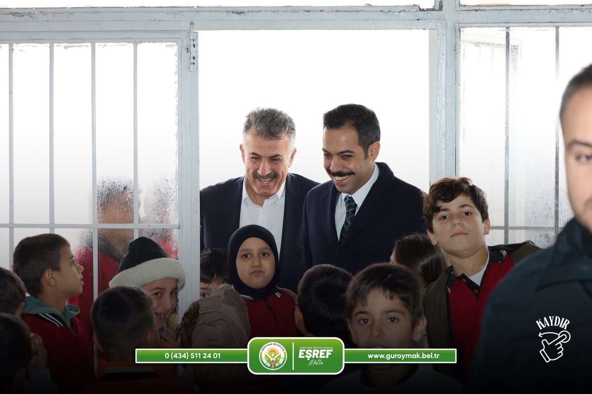 🏫 Güroymak Yatılı Bölge Okulu Pansiyon Ziyareti

Belediye Başkanımız Eşref Mutlu, İlçe Kaymakamımız Mehmet Zahid Uzun ve İlçe Millî Eğitim Müdürü Abdumuttalip Güneri ile birlikte Güroymak Yatılı Bölge Okulu Pansiyonunu ziyaret etti.