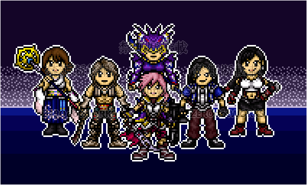 ディシディア012勢

「なんと言われようと
　私たちは前に進むだけだ！」