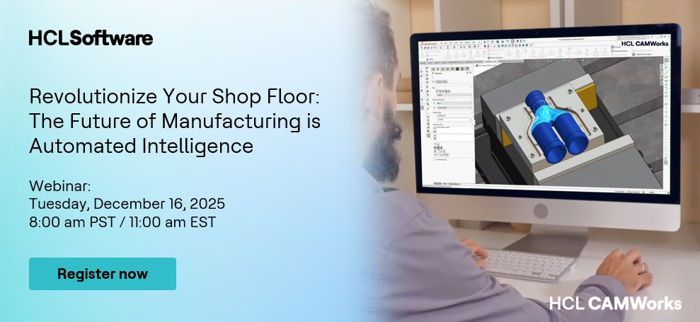 CAMWorks's tweet image. Skill gaps &amp;amp; labor shortages can sabotage production time. What if you could eliminate the wait for new talent?

Join this webinar with #HCLCAMWorks to discover how #AutomatedIntelligence provides a competitive edge!

Register now: register.gotowebinar.com/register/15787…