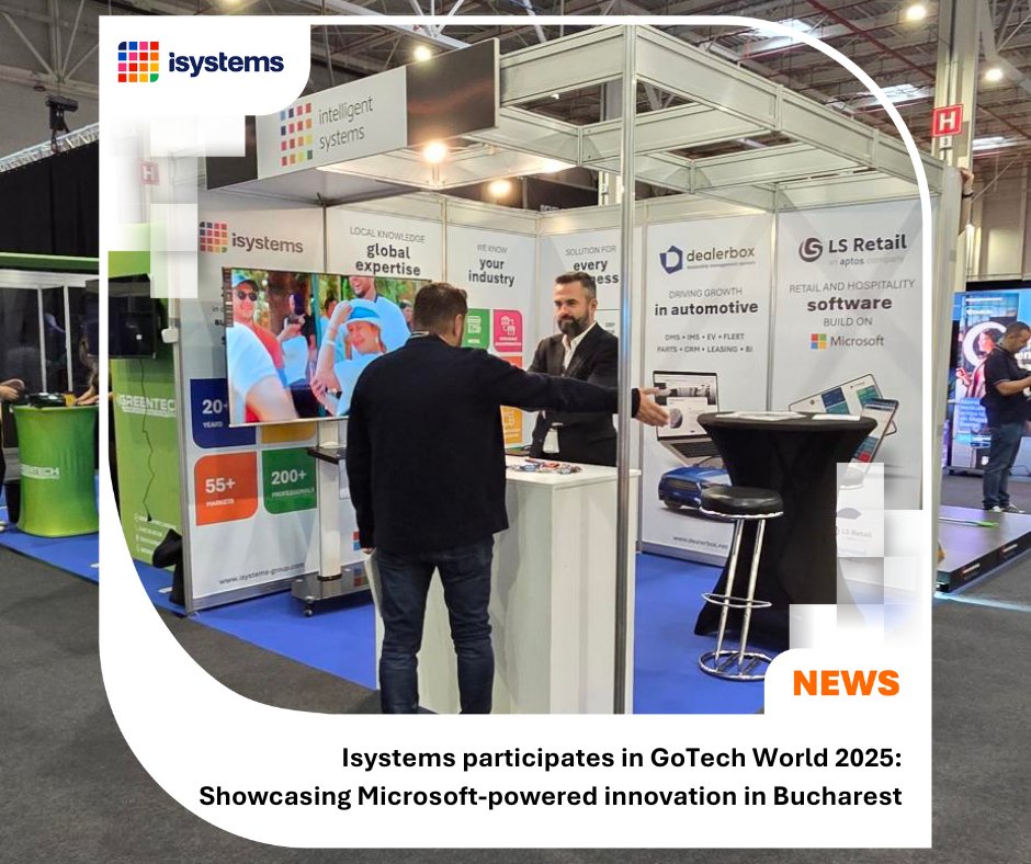 isystems_group's tweet image. ⭐ Isystems had an incredible presence at GoTech World 2025. We are talking about these two days filled with inspiring conversations about innovations and digital transformation in our latest news: shorturl.at/o794a

#innovations #digitaltrasformation #Isystems