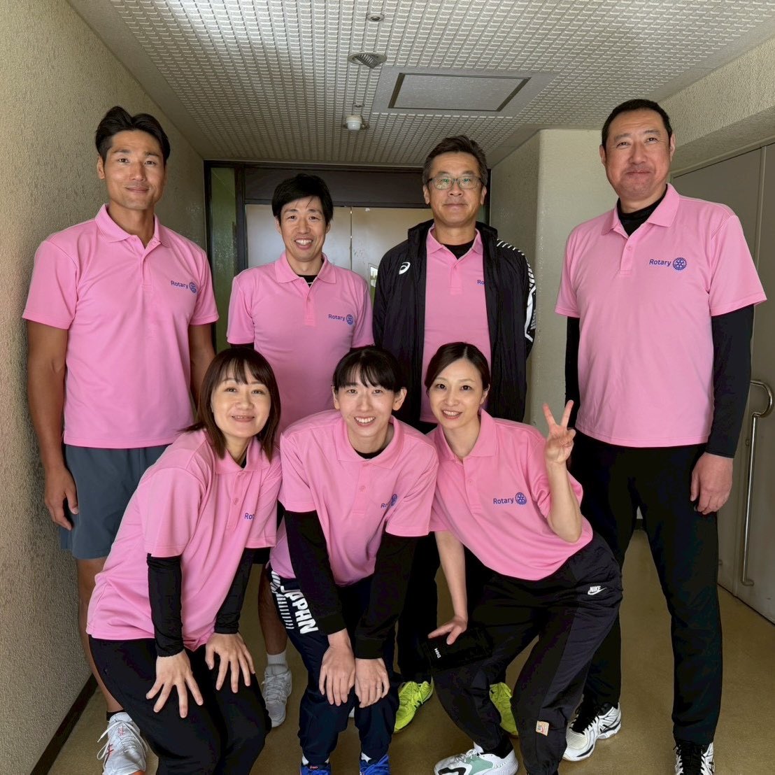 0718ari's tweet photo. バレーボール教室 in 愛知県豊橋市
・齋藤信治・中垣内祐一 
・佐野優子・石島雄介
・米山裕太・江畑幸子 
・佐藤あり紗 https://t.co/QJSpQxzcBB
