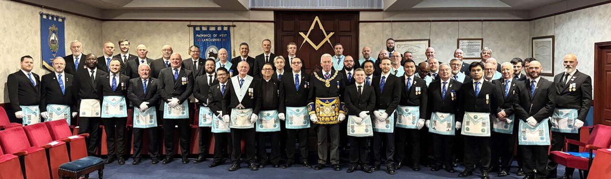 WestLancsPGL's tweet photo. Provincial Grand Lodge comes to Westhoughton https://t.co/jp8I1pZAcL https://t.co/5749Axvgn5