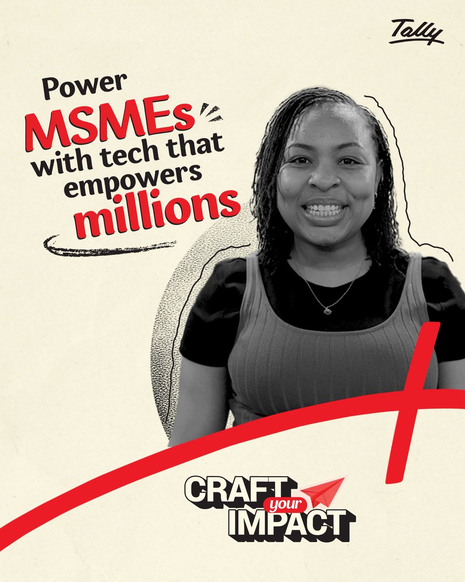 tallysolutions's tweet image. Where collaboration meets purpose, ecosystems thrive!

Barbara Nyamvula Kalimbo (Head of Partner Ecosystem) works closely with partners to drive sustainable growth; empowering businesses to automate, streamline, and make smarter, data-driven decisions.
By aligning strategies with…