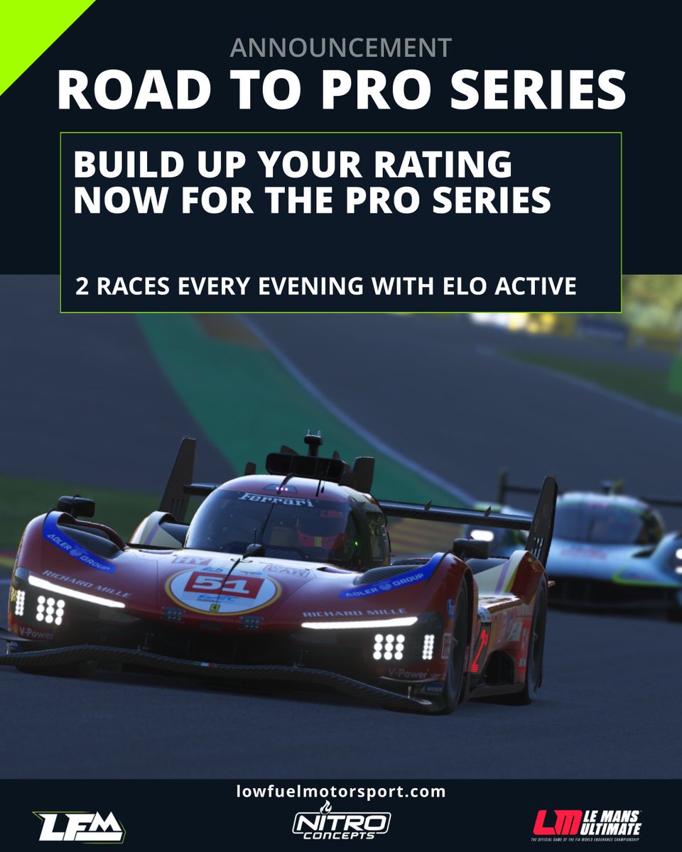 Low Fuel Motorsport tweet media