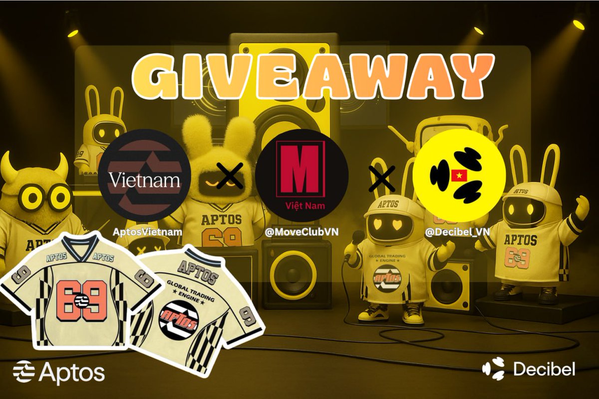 Cảm ơn mọi người rất nhiều! 
Mình thật sự rất vui khi nhận được chiếc áo từ chương trình giveaway 
Nhận được món quà này mình cảm thấy rất bất ngờ và trân trọng, như được tiếp thêm động lực để gắn bó hơn với cộng đồng Aptos/Move <a href="/Aptos/">Aptos</a> <a href="/Decibel_VN/">Decibel Việt Nam 🇻🇳</a>