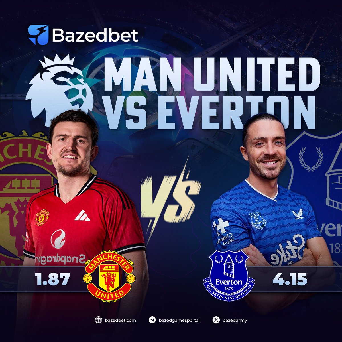 BazedArmy's tweet image. Manchester United vs Everton.

Potential 1.87 vs 4.15 on your money. Who are you backing?

$BAZED