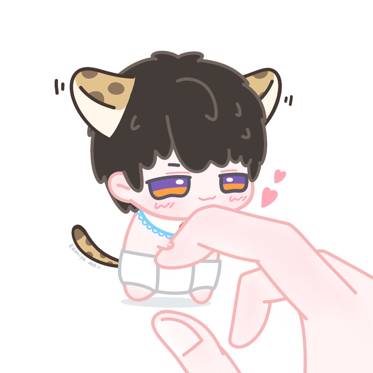 ₍^˶-𖥦-˵^₎੭💕
#夏以昼 #Caleb