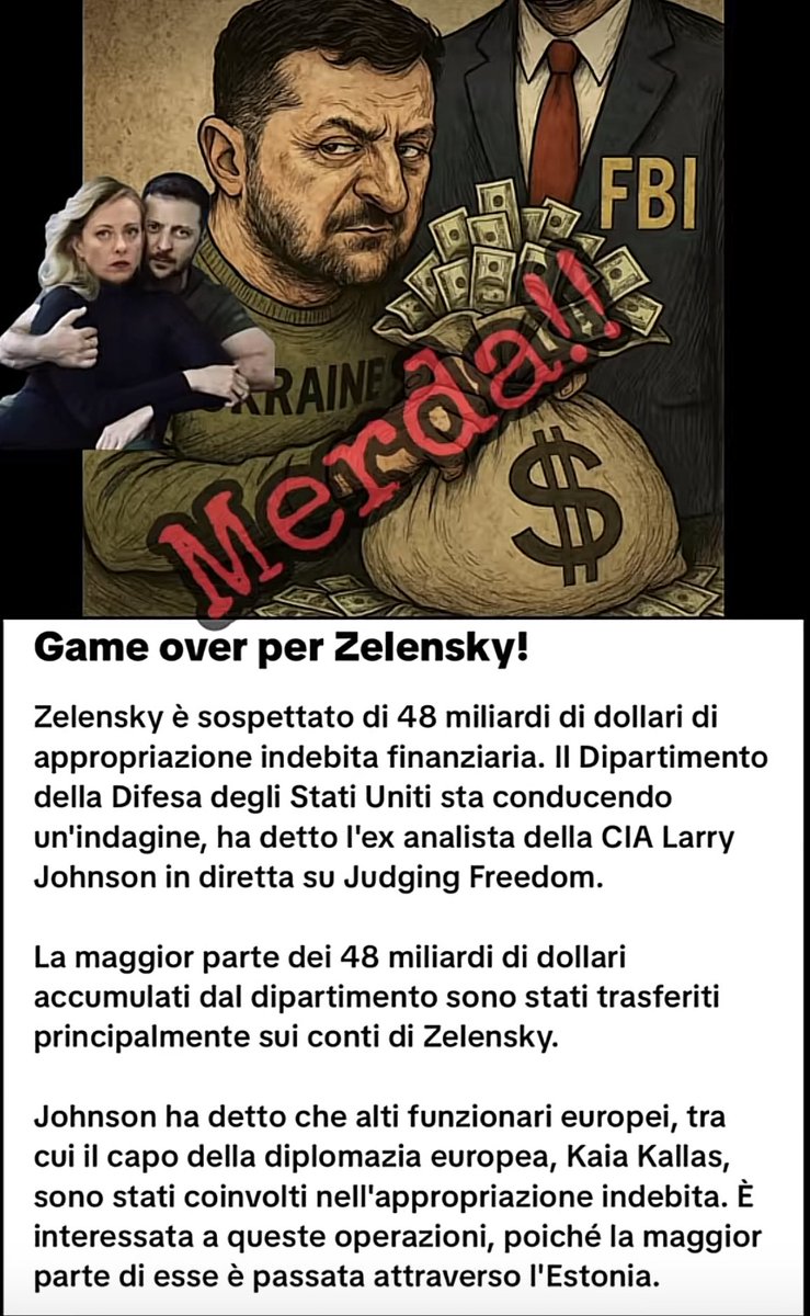 E noi paghiamo,basta finanziamenti ai corrotti.