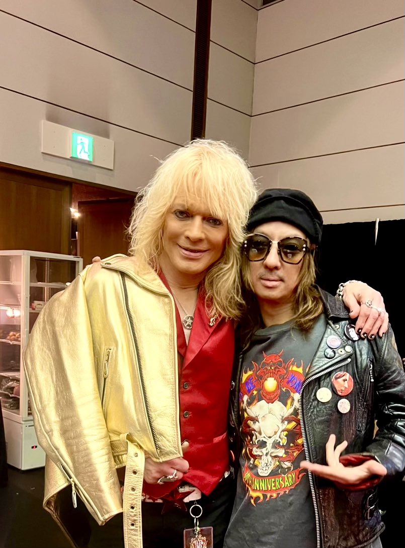 ki_spring's tweet image. 11.24 インテックス大阪
ROCK BEYOND ROCK vol.2

#michaelmonroe 
#黒夢
