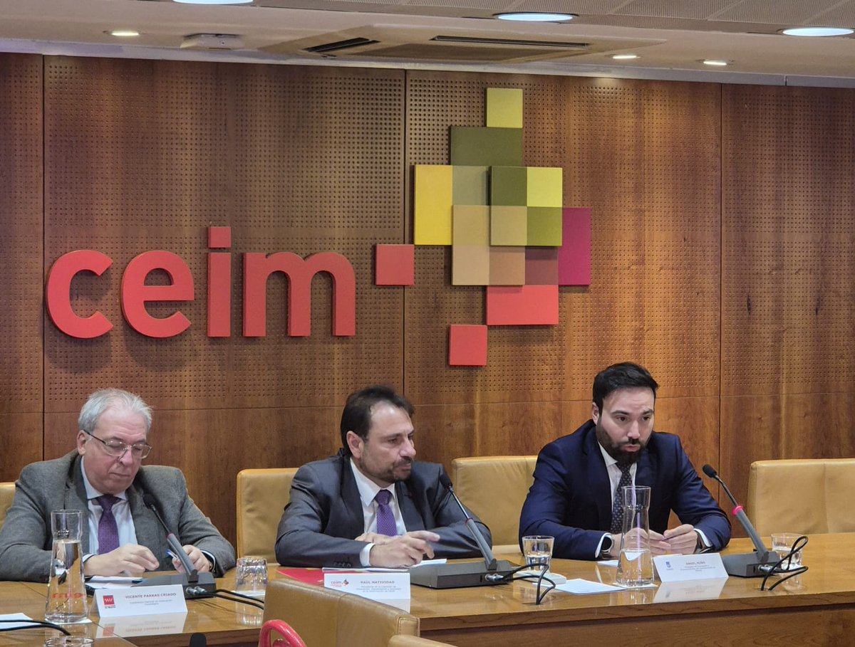 AngelNinoQ's tweet image. 📍Madrid presenta el #Sandbox de innovación en la Comisión de Innovación, Digitalización y Sociedad de la Información de @_CEIM_ .

Una ordenanza que permite innovar, probar y testar soluciones tecnológicas en un entorno urbano real.