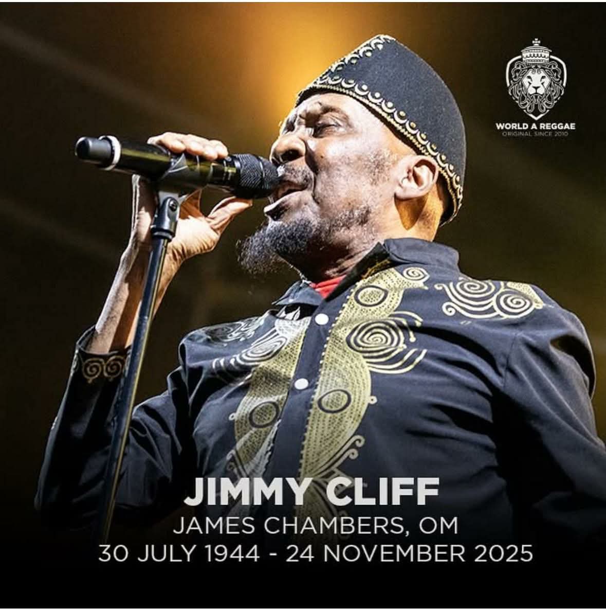 Rest in peace, legend.