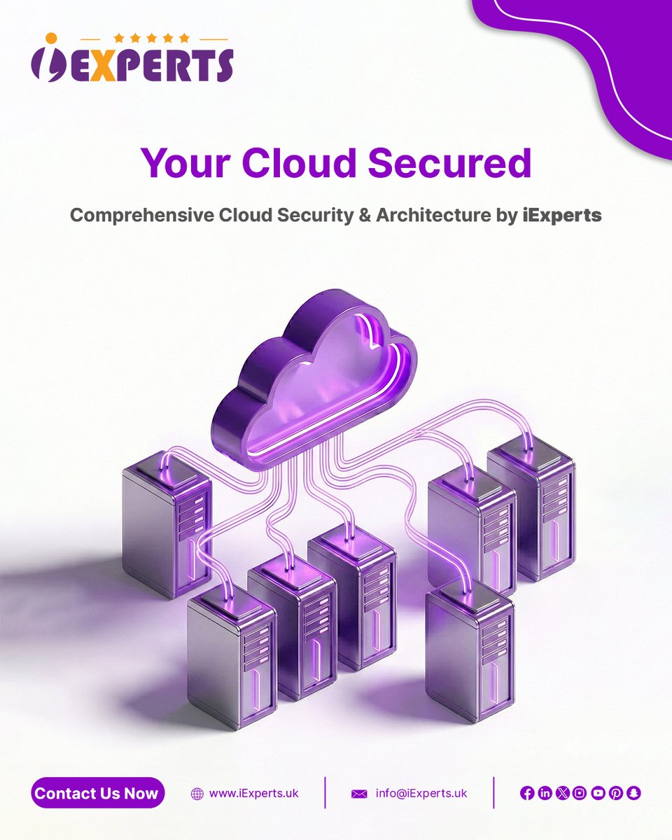 iExperts10's tweet image. ☁ Your Cloud. Secured.
DDOS, WAF, SIEM &amp;amp; high availability by iExperts — reliable, cost-effective cloud protection.
🔒 Learn more: iexperts.uk/Services/2B524…
#CloudSecurity #CyberSecurity #CloudArchitecture #DDOS #WAF #SIEM #iExperts