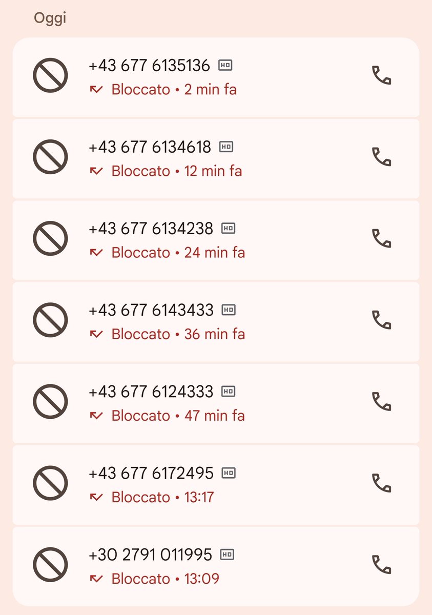 giok's tweet photo. Veramente efficace a contrastare lo spam il nuovo filtro anti spoofing 🤬 https://t.co/StSs4jBi4A