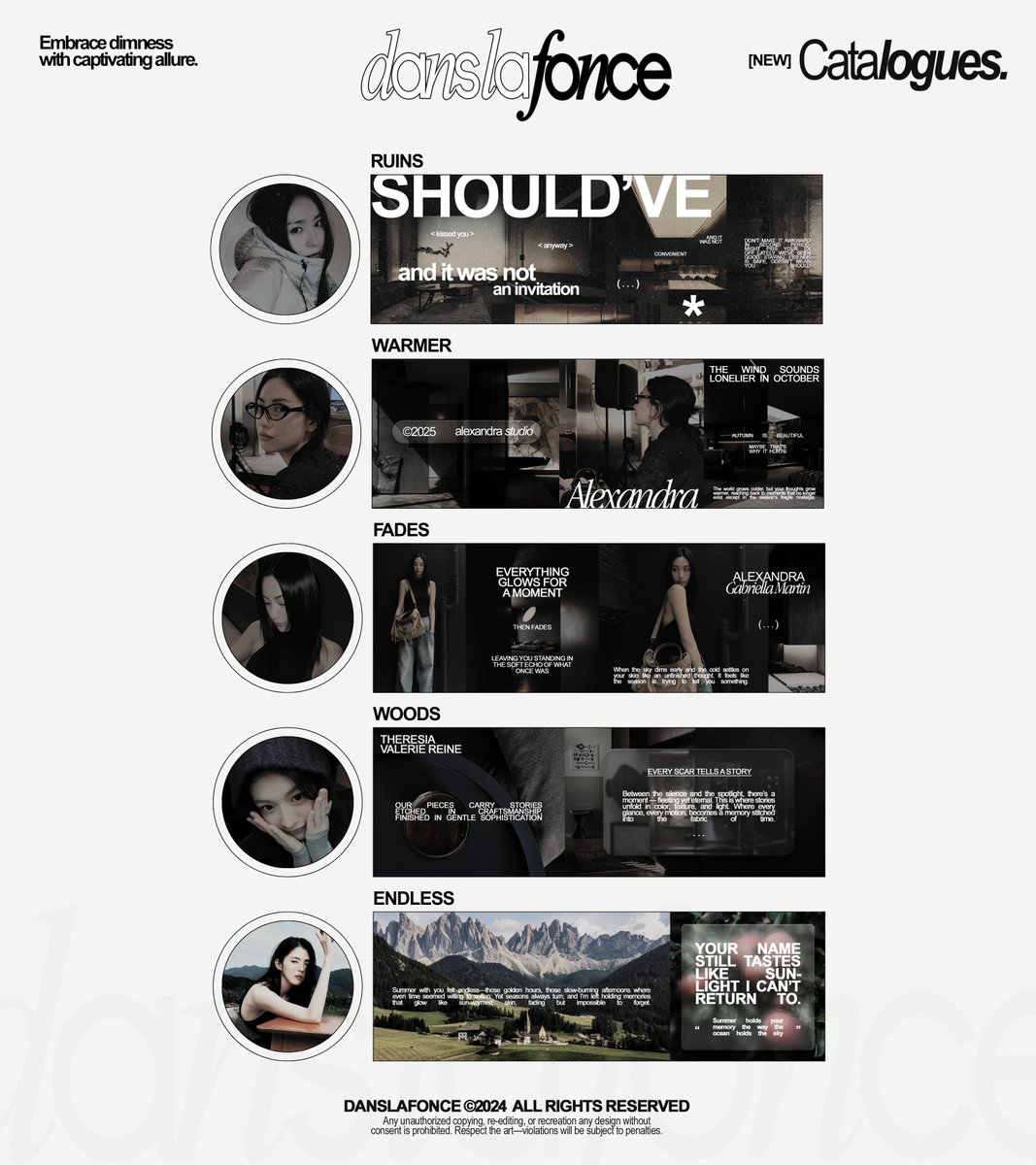 danslafonce's tweet image. ⠀ ⠀
A repost would be appreciated!

Hi, Fiona punya 10 katalog layout baru edisi moodboard dan 4 template for sale (PSD). Tolong bantu ospeknya, sekiranya ada kemiripan dengan BA lain, boleh tolong diskusikan baik-baik melalui DM, yaa! Terima kasih! 🤍

#zonaba #zonauang 
⠀ ⠀