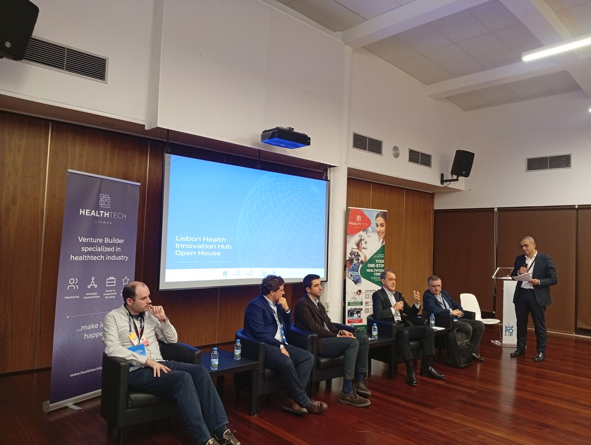 lispolis_'s tweet image. Lisbon Health Innovation: recebemos startups, investidores, líderes de saúde e especialistas tech para debater o futuro da inovação em saúde digital. 
O Prof. Joaquim Ferreira (CNS) foi keynote da sessão, trazendo a sua visão sobre os desafios da transformação digital na saúde.