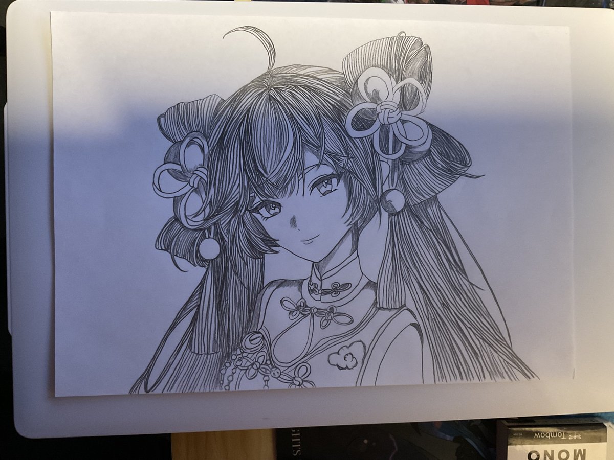 モノクロ 模写 模写イラスト 写真か、PDF化させるのか迷ったからどちらも挙げてみまし